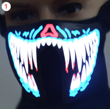 Load image into Gallery viewer, Waterproof Face Mask Light Up - SpookyHollow