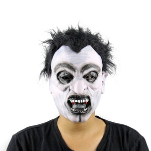 Scary Clown Latex Full Face Mask - SpookyHollow