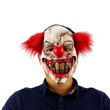 Load image into Gallery viewer, Scary Clown Latex Full Face Mask - SpookyHollow