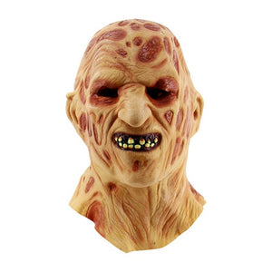 Scary Clown Latex Full Face Mask - SpookyHollow