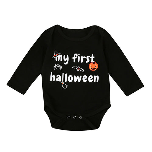 Baby Boy/Girl Long Sleeve Romper - SpookyHollow