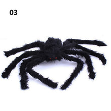 Load image into Gallery viewer, Big Black Furry Fake Spider - SpookyHollow