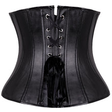 Load image into Gallery viewer, Women Black &amp; Red Steampunk Body Shaper - SpookyHollow