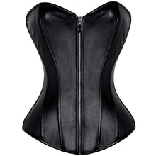 Load image into Gallery viewer, Women Black &amp; Red Steampunk Body Shaper - SpookyHollow