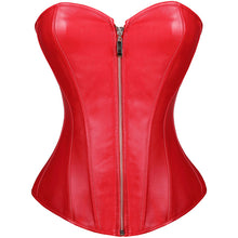 Load image into Gallery viewer, Women Black &amp; Red Steampunk Body Shaper - SpookyHollow