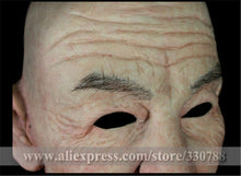 Load image into Gallery viewer, Top quality realistic silicone old man mask - SpookyHollow