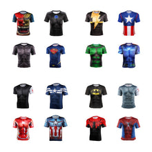 Load image into Gallery viewer, DC 3D high quality superhero compressed T-shirts - SpookyHollow