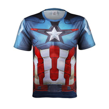 Load image into Gallery viewer, DC 3D high quality superhero compressed T-shirts - SpookyHollow