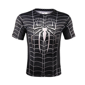 DC 3D high quality superhero compressed T-shirts - SpookyHollow