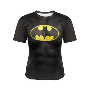 DC 3D high quality superhero compressed T-shirts - SpookyHollow