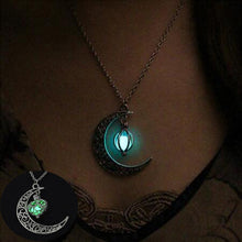 Load image into Gallery viewer, Amazing Moon Glowing Necklace - SpookyHollow