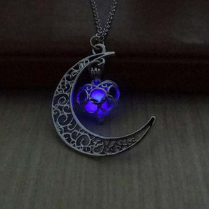 Amazing Moon Glowing Necklace - SpookyHollow