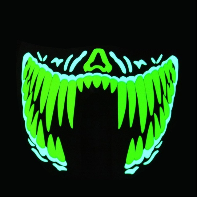 Glowing Big Terror Masks - SpookyHollow