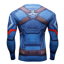 Load image into Gallery viewer, Hot 3D Print Superhero Long Sleeve Compression T-shirt - SpookyHollow