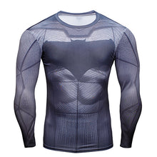 Load image into Gallery viewer, Hot 3D Print Superhero Long Sleeve Compression T-shirt - SpookyHollow