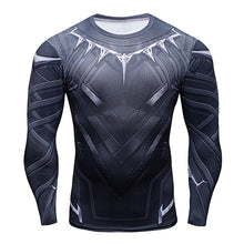 Load image into Gallery viewer, Hot 3D Print Superhero Long Sleeve Compression T-shirt - SpookyHollow