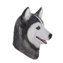 Load image into Gallery viewer, Halloween  Siberian Husky Dog Latex Mask - SpookyHollow