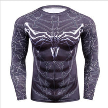 Load image into Gallery viewer, Hot 3D Print Superhero Long Sleeve Compression T-shirt - SpookyHollow