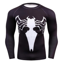 Load image into Gallery viewer, Hot 3D Print Superhero Long Sleeve Compression T-shirt - SpookyHollow