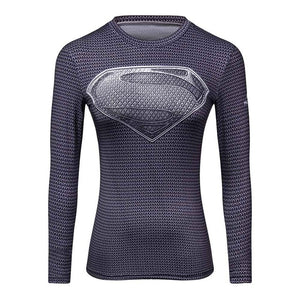 Compression Shirt Superhero 3D Printed T Shirts - SpookyHollow