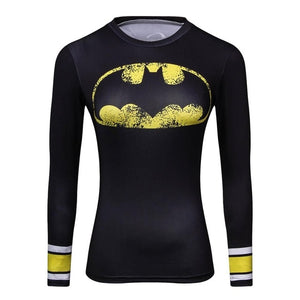 Compression Shirt Superhero 3D Printed T Shirts - SpookyHollow