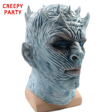 Load image into Gallery viewer, Game Of Thrones NIGHT KING Halloween Latex Mask - SpookyHollow