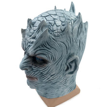 Load image into Gallery viewer, Game Of Thrones NIGHT KING Halloween Latex Mask - SpookyHollow