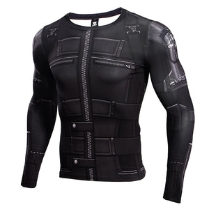 Women Black Widow 3D Printed Compression Shirt - SpookyHollow