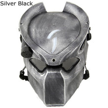 Load image into Gallery viewer, Alien vs. Predator Mask with Light Up Tactical Helmet - SpookyHollow