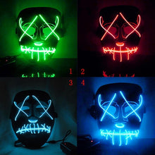 Load image into Gallery viewer, LED Light Up Party Masks - SpookyHollow