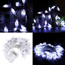 Load image into Gallery viewer, 4.5M 40 LED Halloween Ghost String Lights (Battery-powered) - SpookyHollow