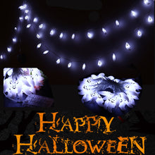 Load image into Gallery viewer, 4.5M 40 LED Halloween Ghost String Lights (Battery-powered) - SpookyHollow