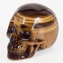 Load image into Gallery viewer, 2 inch Handmade Natural stone skull figurine (Crystal Carved) - SpookyHollow