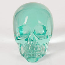 Load image into Gallery viewer, 2 inch Handmade Natural stone skull figurine (Crystal Carved) - SpookyHollow