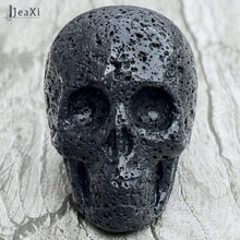 Load image into Gallery viewer, 2 inch Handmade Natural stone skull figurine (Crystal Carved) - SpookyHollow