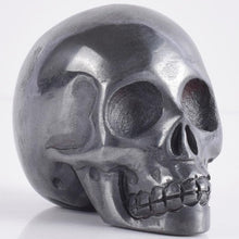 Load image into Gallery viewer, 2 inch Handmade Natural stone skull figurine (Crystal Carved) - SpookyHollow