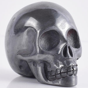 2 inch Handmade Natural stone skull figurine (Crystal Carved) - SpookyHollow