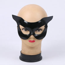 Load image into Gallery viewer, Black Masquerade Face Mask - SpookyHollow