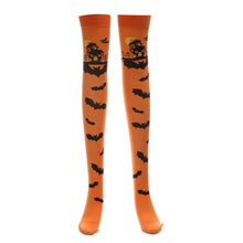 Load image into Gallery viewer, 1Pair Over The Knee Halloween Stockings - SpookyHollow