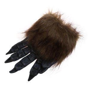 1 Pair Werewolf Gloves Halloween - SpookyHollow