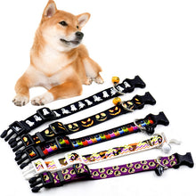 Load image into Gallery viewer, Halloween Pet Collars - SpookyHollow