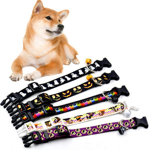 Halloween Pet Collars - SpookyHollow