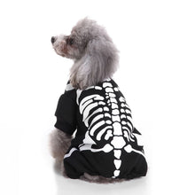 Load image into Gallery viewer, Skeleton Dog Jumpsuit - SpookyHollow