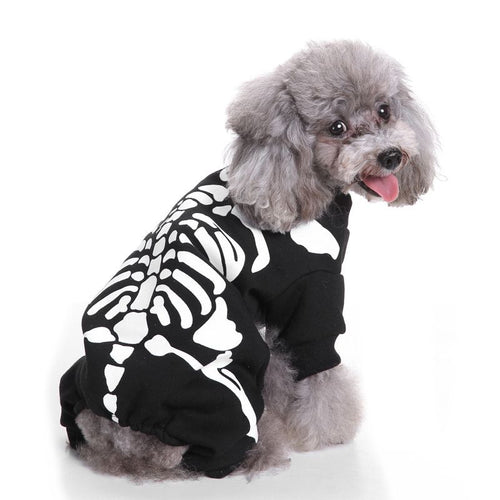 Skeleton Dog Jumpsuit - SpookyHollow