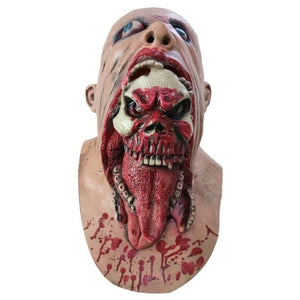 Adult Halloween Scary Latex Full Head Face Mask (Breathable) - SpookyHollow