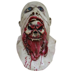 Adult Halloween Scary Latex Full Head Face Mask (Breathable) - SpookyHollow