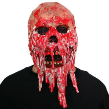 Load image into Gallery viewer, Adult Halloween Scary Latex Full Head Face Mask (Breathable) - SpookyHollow