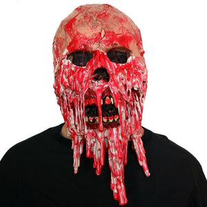 Adult Halloween Scary Latex Full Head Face Mask (Breathable) - SpookyHollow