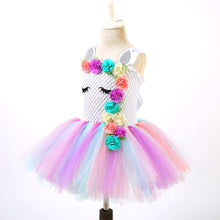 Load image into Gallery viewer, Unicorn Tutu Flower Dress Toddler for Girls - SpookyHollow