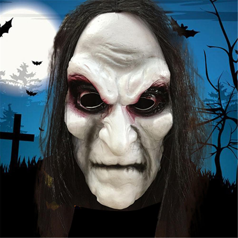 Ghost Festival Full Face Latex Horror Mask - SpookyHollow